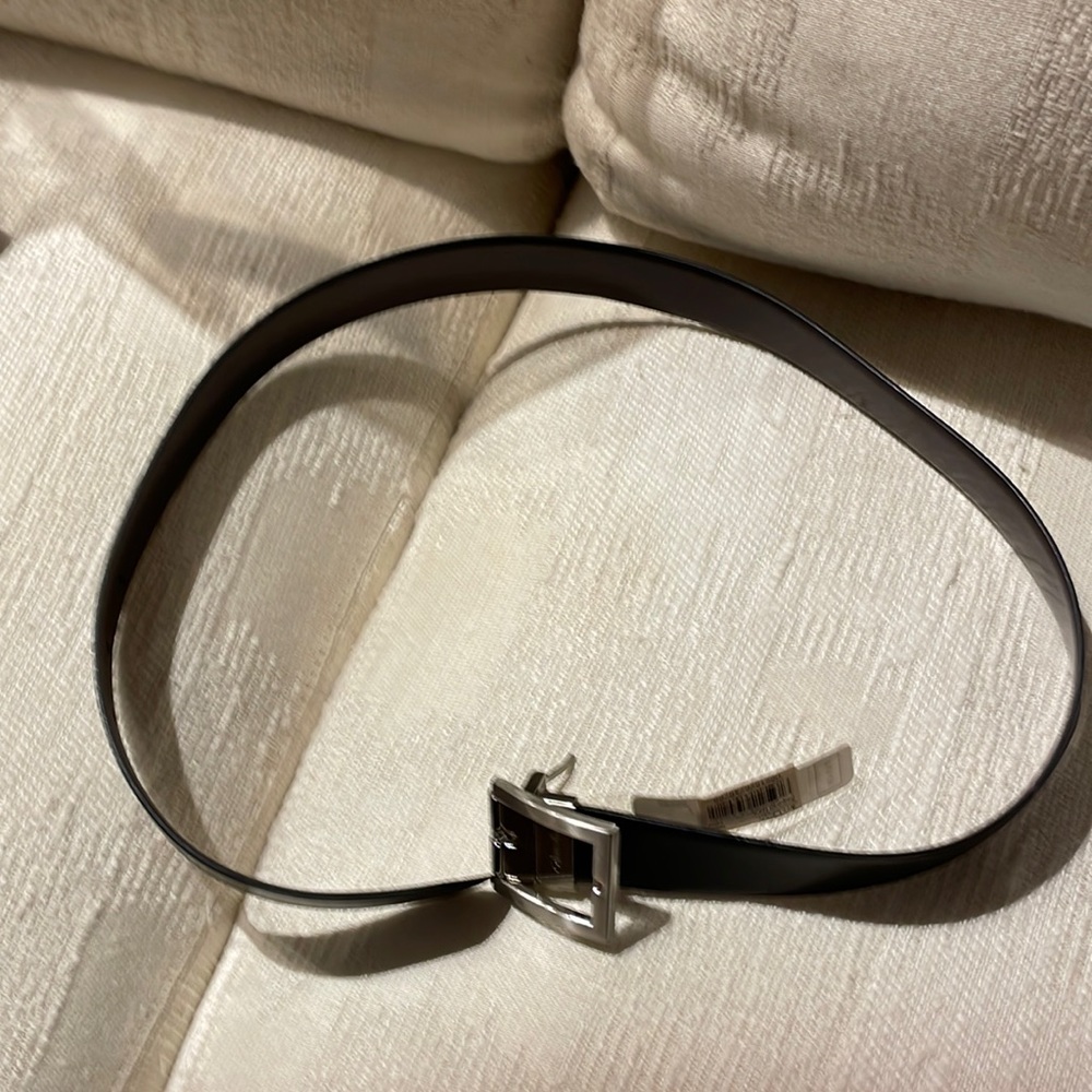 Black Leather Belt